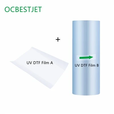 UV DTF 전송 AB 세트 필름
